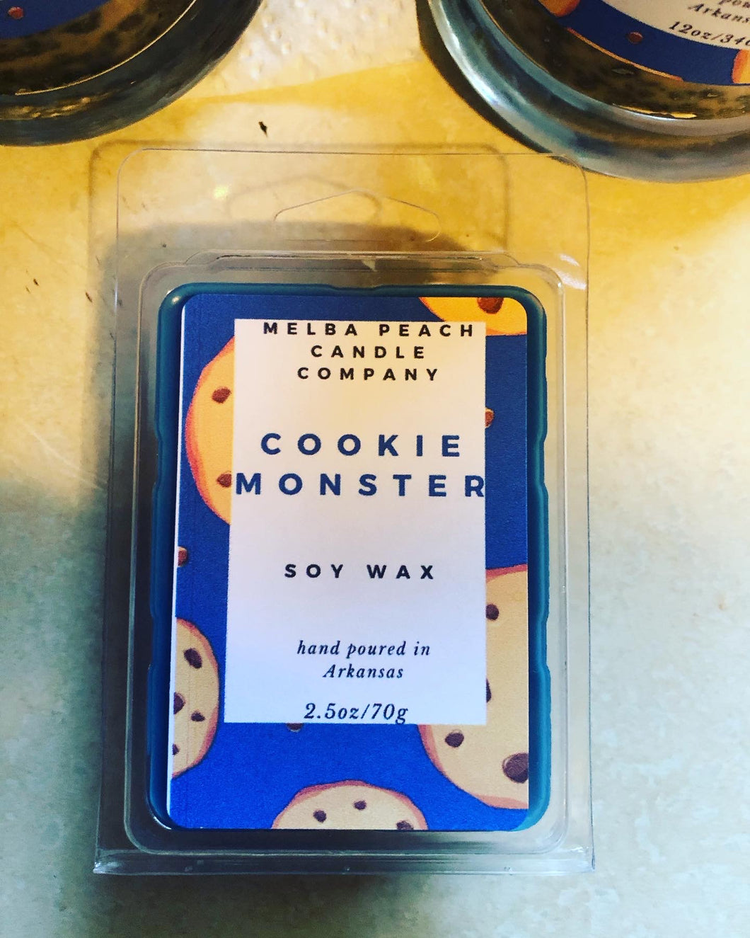 Cookie Monster Soywax Waxmelts 2.5oz