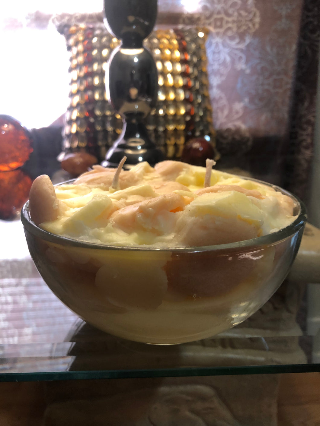 Banana Pudding Soywax Candle 6”