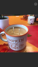 Load image into Gallery viewer, Pumpkin Spice Scented Soywax Candle 14oz
