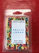 Load image into Gallery viewer, Fruit Loop Wax melt Soywax
