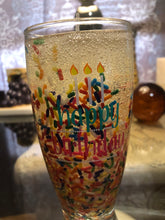 Load image into Gallery viewer, Birthday Day Cake Scented Gelwax Candle 8.5”
