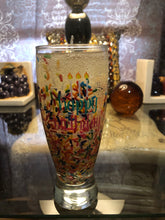 Load image into Gallery viewer, Birthday Day Cake Scented Gelwax Candle 8.5”
